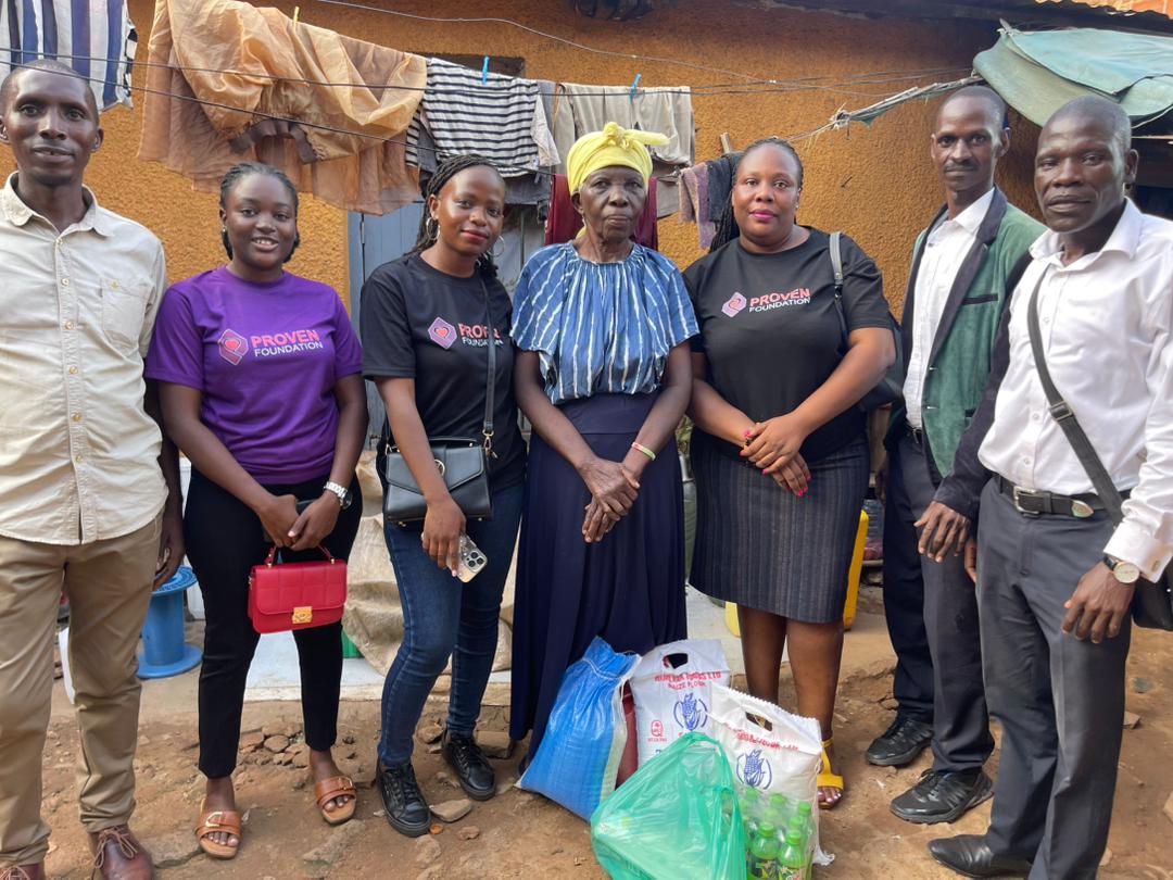 Food Distribution in Kisenyi Kampala During Easter Period